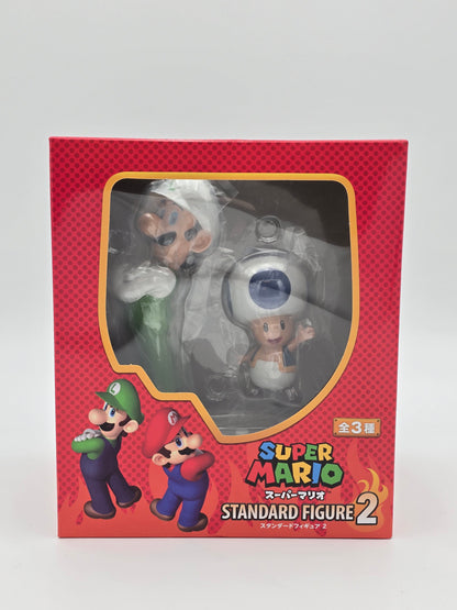 Super Mario Standard Figure 2 - Fire Luigi and Toad