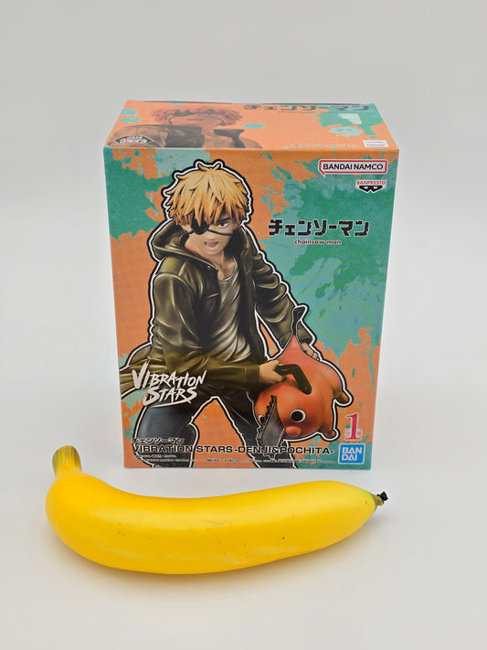 Banpresto Chainsaw Man Vibration Stars Denji and Pochita Figure