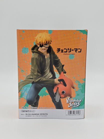 Banpresto Chainsaw Man Vibration Stars Denji and Pochita Figure