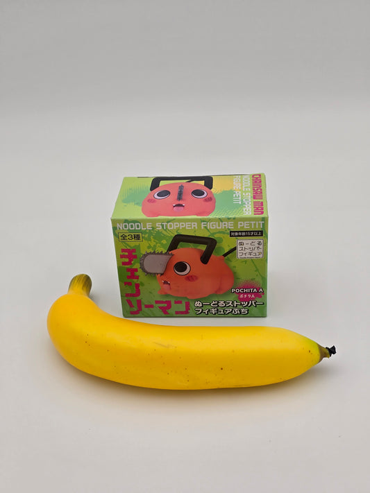FuRyu Chainsaw Man Pochita Noodle Stopper Figure Petit