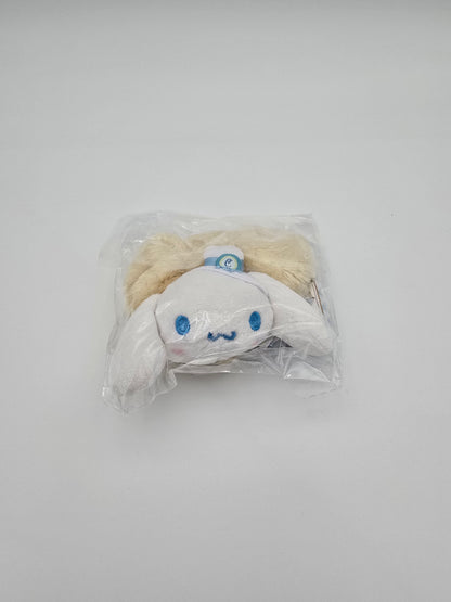 Sanrio Kuji Cinnamoroll White Prince Hair Tie Scrunchie - Tan