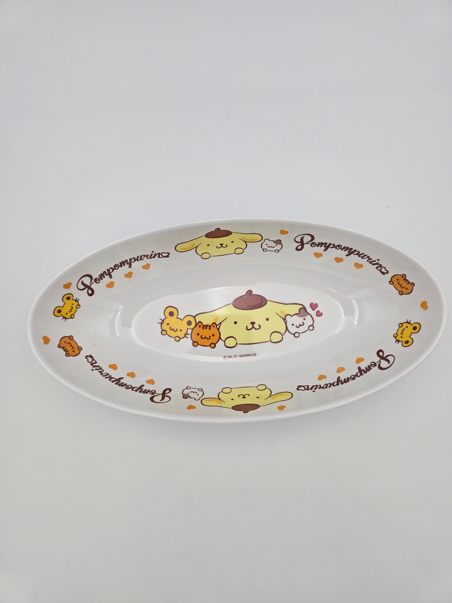 Sanrio Kuji Pompompurin Face Melamine Plate