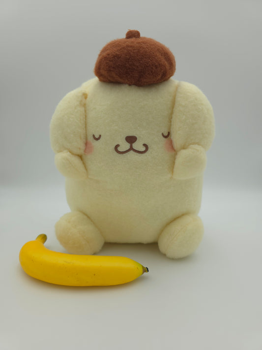 FuRyu Sanrio Pompompurin Hide Face Plush