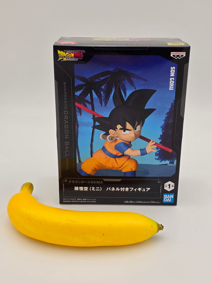 Banpresto Dragon Ball DAIMA Son Goku Figure with Panel