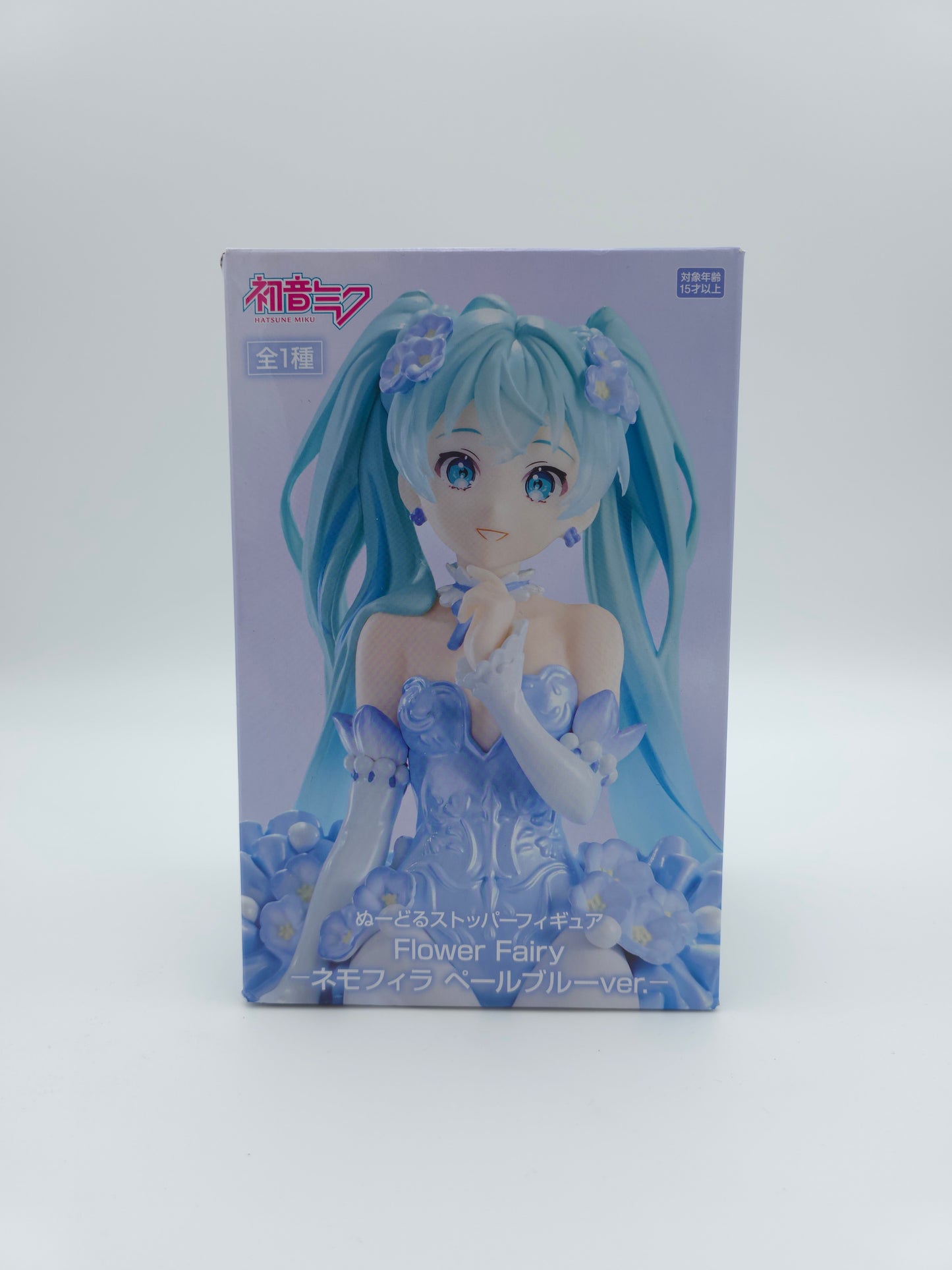 FuRyu Hatsune Miku Noodle Stopper Figure - Flower Fairy Nemophila Pale Blue Ver.