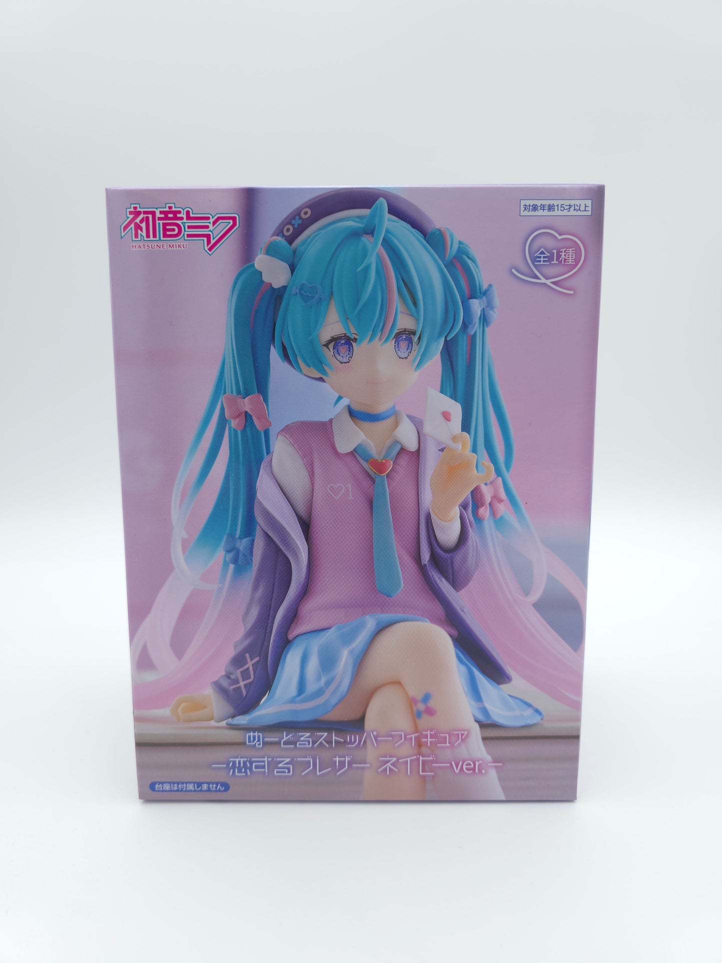 FuRyu Hatsune Miku Noodle Stopper Figure Love Blazer Navy Ver.