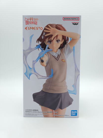 Toaru Kagaku no Railgun Misaka Mikoto Espresto Level5 Electromaster Figure