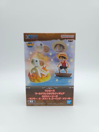 Bandai One Piece World Collectable Figure Log Stories - Monkey D. Luffy and Going Merry