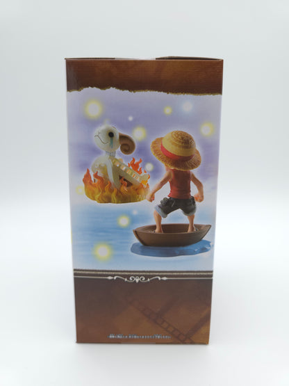 Bandai One Piece World Collectable Figure Log Stories - Monkey D. Luffy and Going Merry