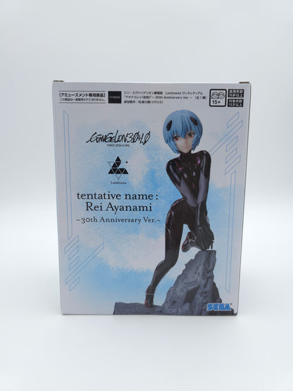 Sega Rebuild of Evangelion Luminasta Vignetteum Rei Ayanami Figure