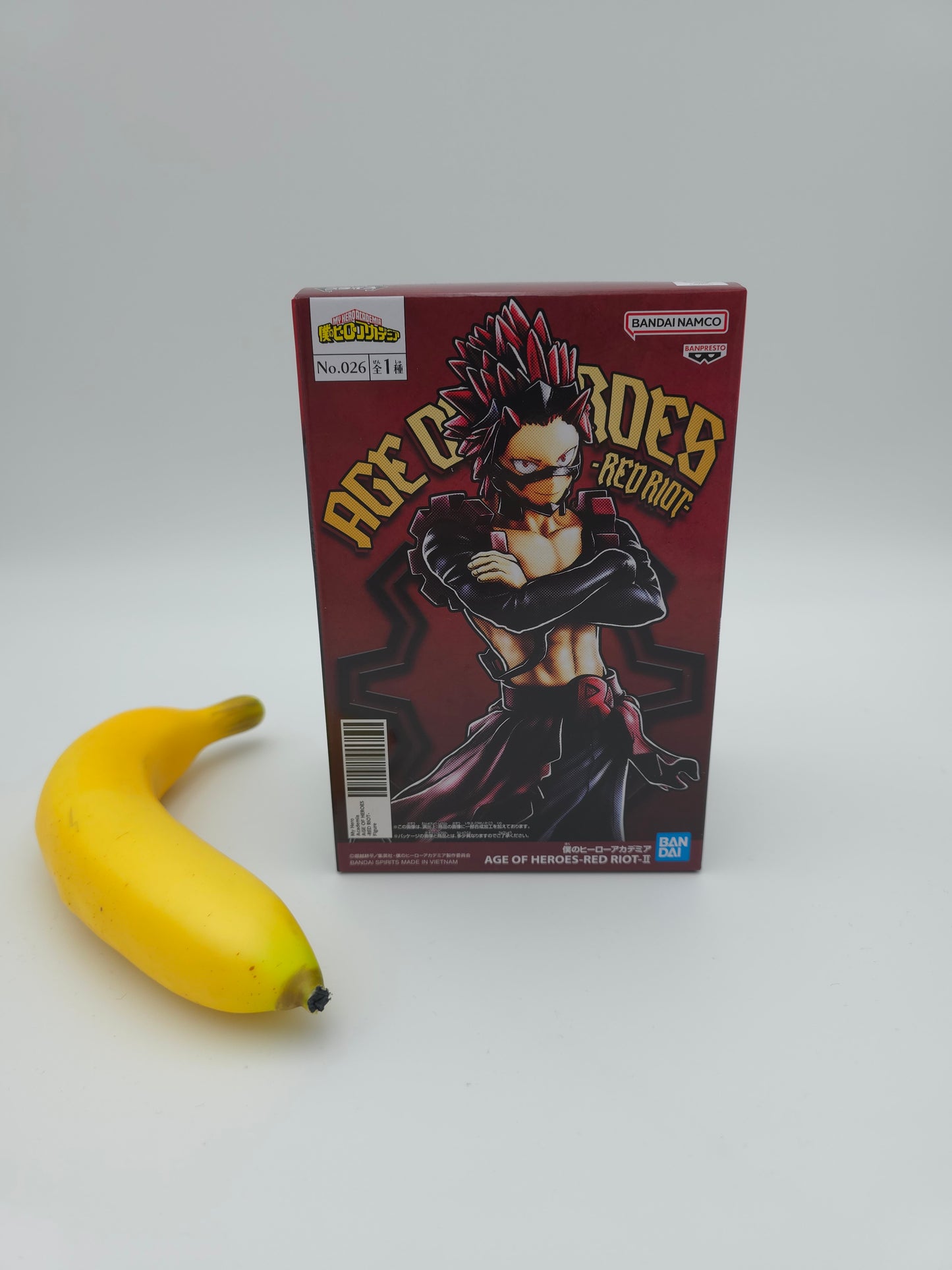 Banpresto My Hero Academia Age of Heroes Red Riot II Figure
