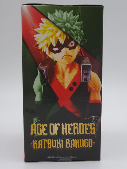 Banpresto My Hero Academia Age of Heroes Katsuki Bakugo II Figure